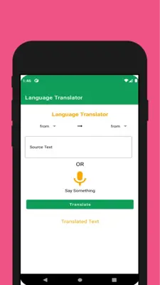 Language Translator android App screenshot 2